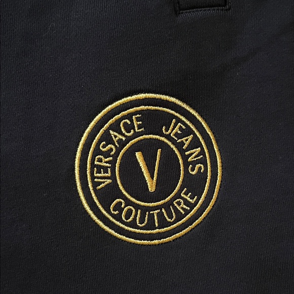 Versace Jeans Couture black sweatpants (Size: XL Men); Brand New - Picture 6 of 14